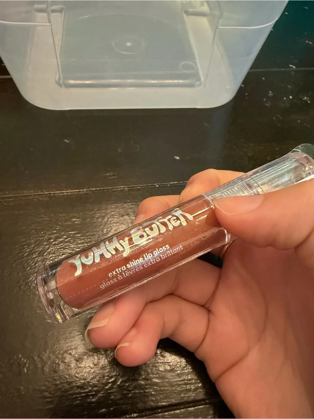 NWT Lottie London Puffy Bomb Lip Gloss- 394 Naughty Nude